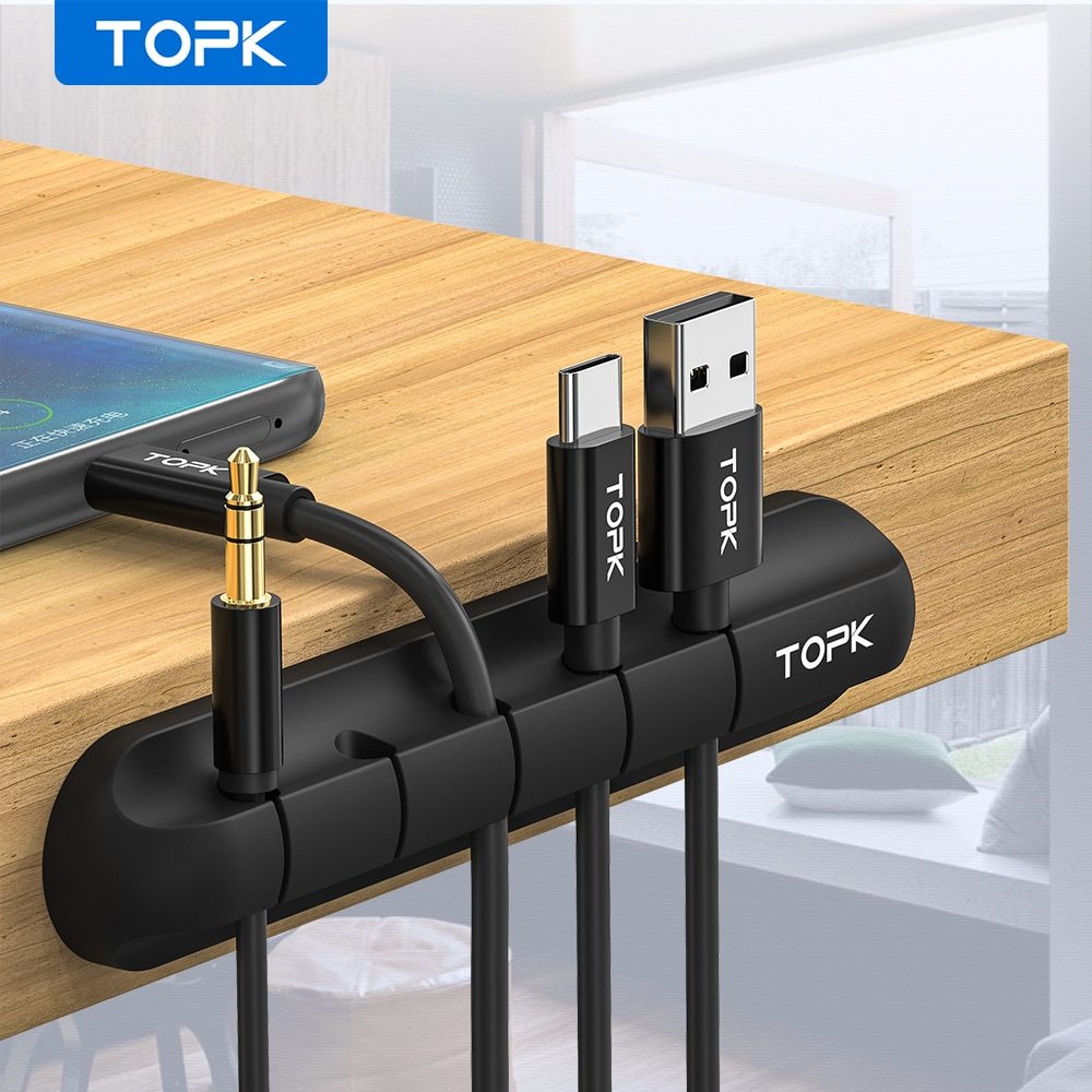 Silicone USB Cable Organizer - The New Up