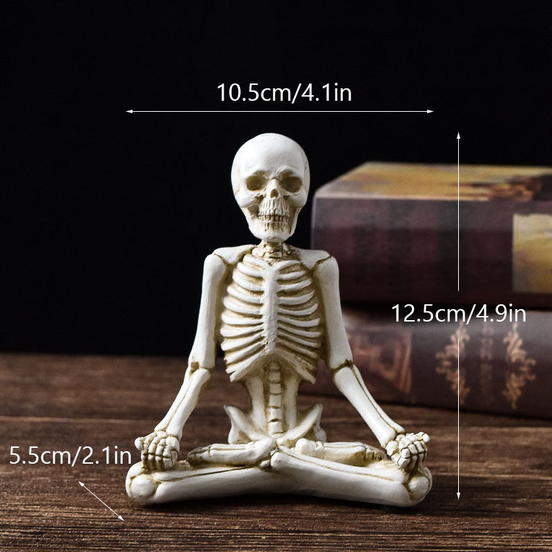Halloween Yoga Skull Skeleton - The New Up
