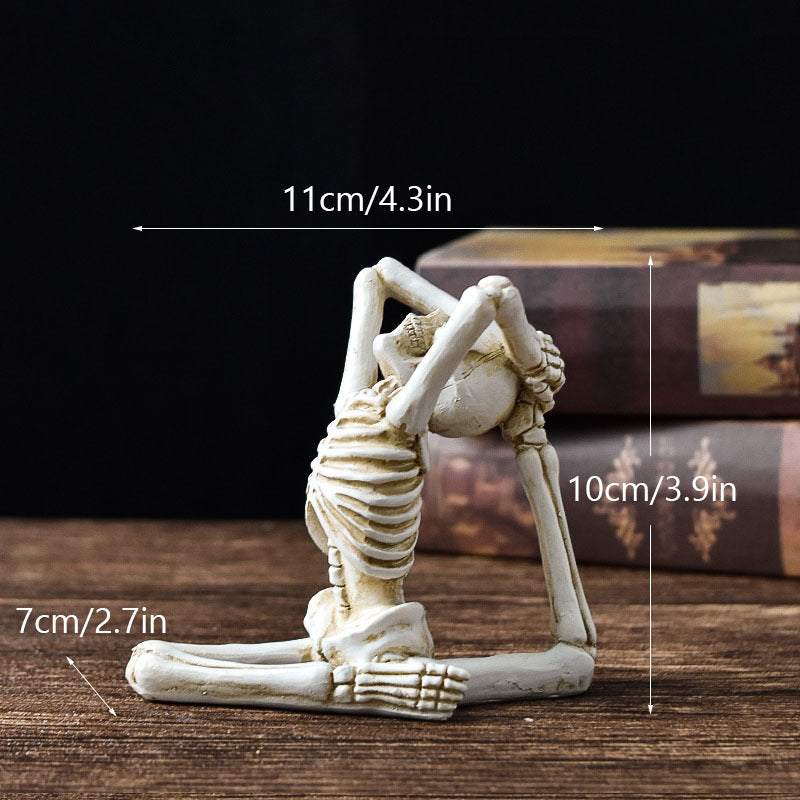 Halloween Yoga Skull Skeleton - The New Up