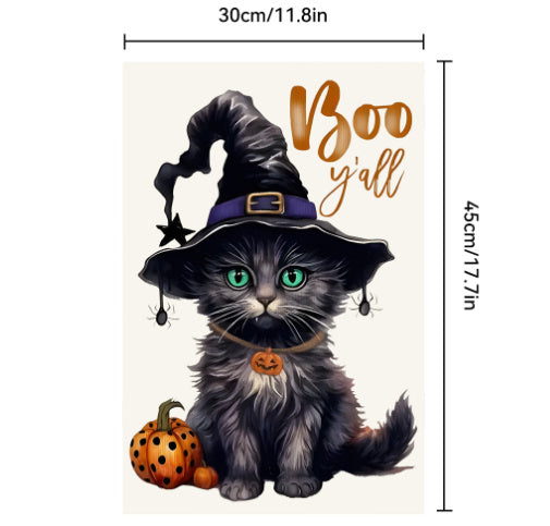 Halloween Garden Banner - The New Up