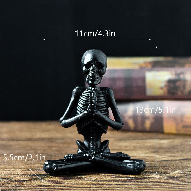 Halloween Yoga Skull Skeleton - The New Up