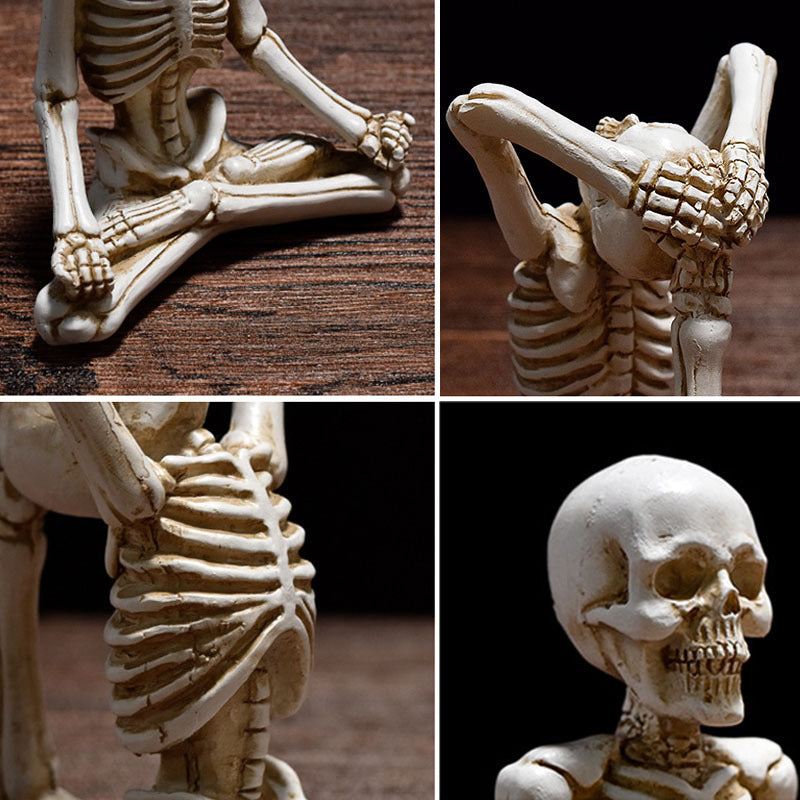 Halloween Yoga Skull Skeleton - The New Up