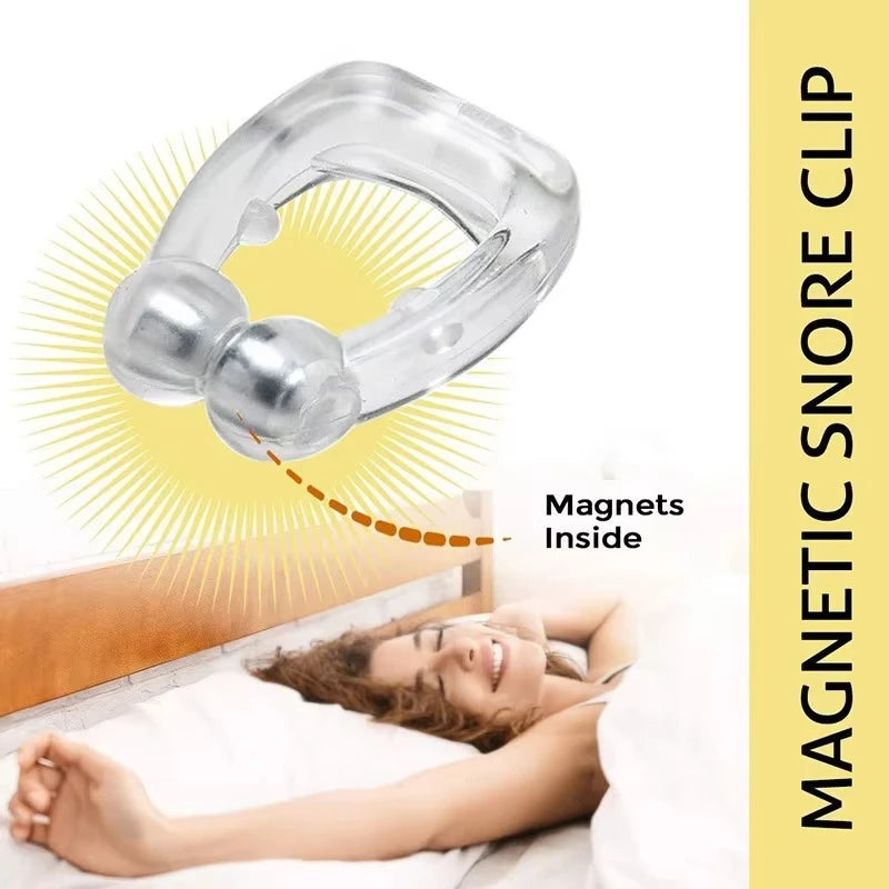 Hot Anti Snoring Corrector Snore Prevention Gadget Men Women Anti-Snore Device Snore Elimination Nose Clip Quiet Sleep Night - The New Up