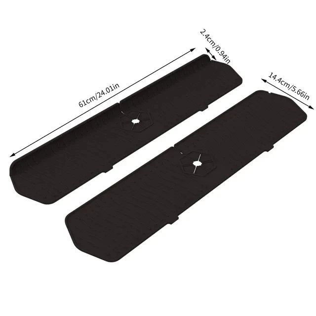 Kitchen Faucet Splash Pad Silicone Sink Faucet Splash Guard Mat Drain Pad Countertop Protector for Multipurpose Kitchen Gadgets - The New Up