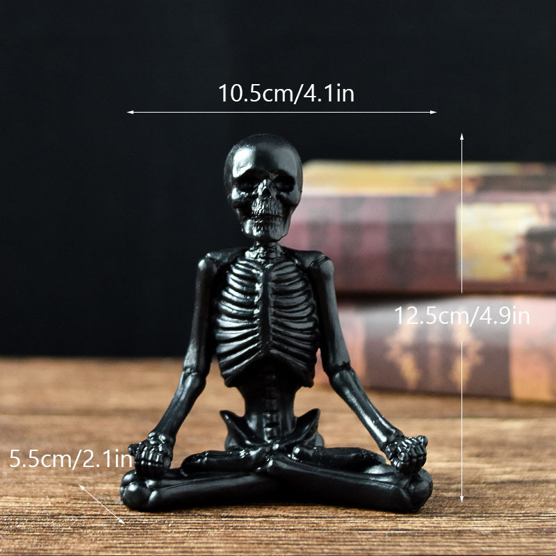 Halloween Yoga Skull Skeleton - The New Up