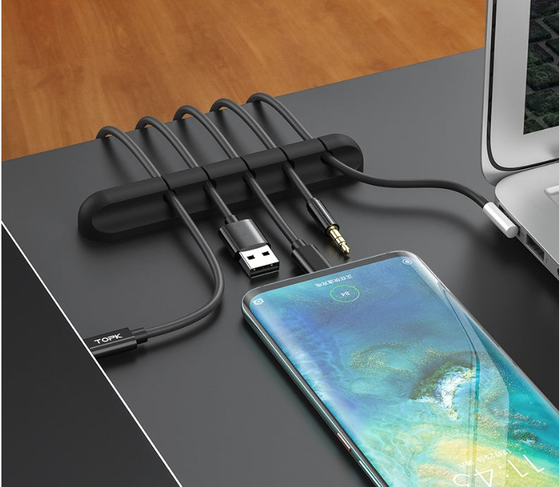 Silicone USB Cable Organizer - The New Up