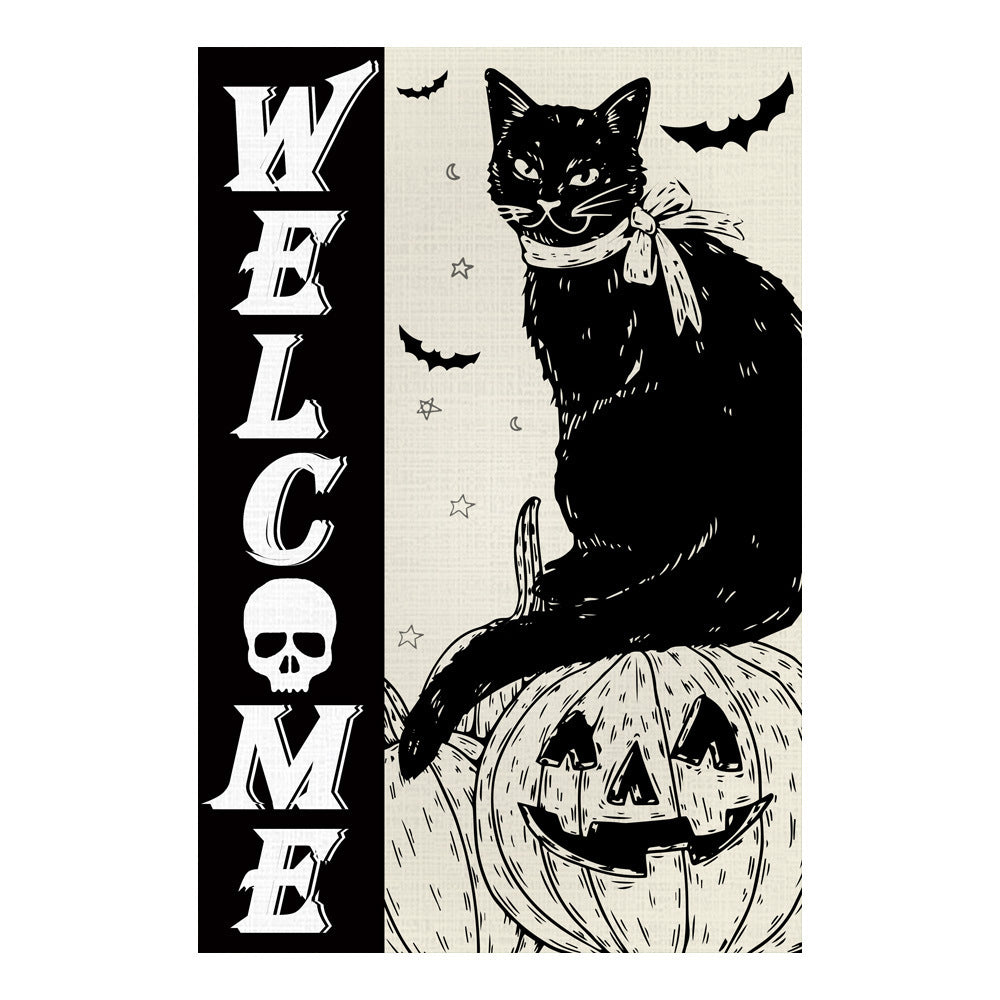 Halloween Garden Banner - The New Up