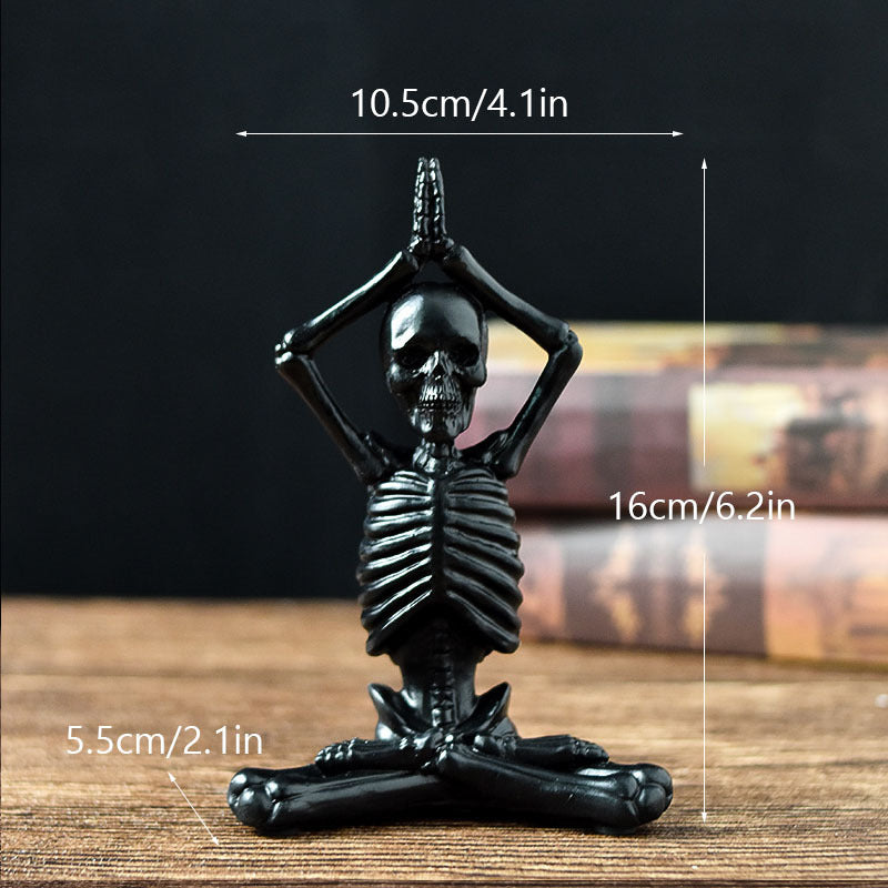 Halloween Yoga Skull Skeleton - The New Up