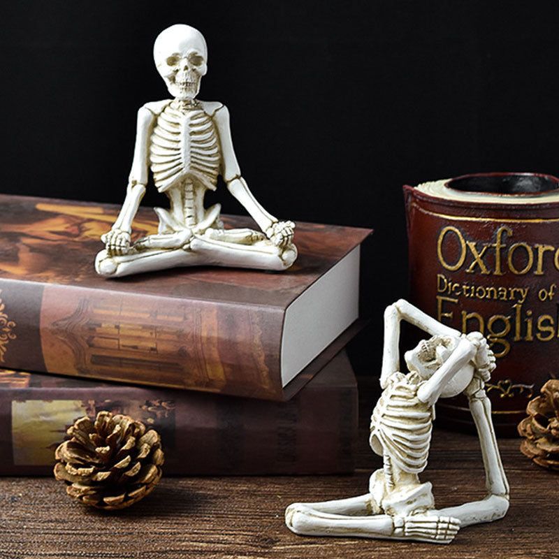 Halloween Yoga Skull Skeleton - The New Up