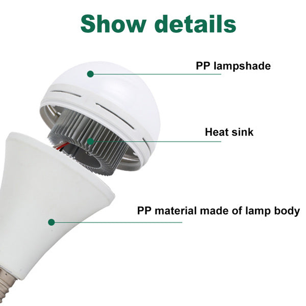 LED Fast Charging Bulb With Hook - The New Up