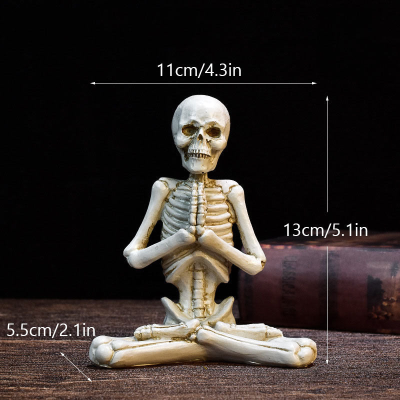 Halloween Yoga Skull Skeleton - The New Up