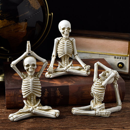 Halloween Yoga Skull Skeleton - The New Up