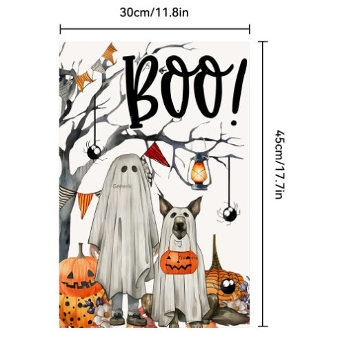 Halloween Garden Banner - The New Up