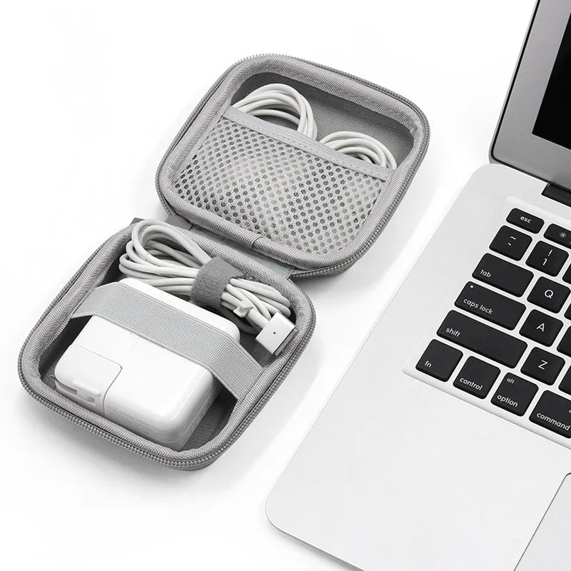 Portable Earphone Storage Bag Data Cable Organizer Bag Multifunctional Digital Gadgets Case For Charger U Disk Protective Cover - The New Up
