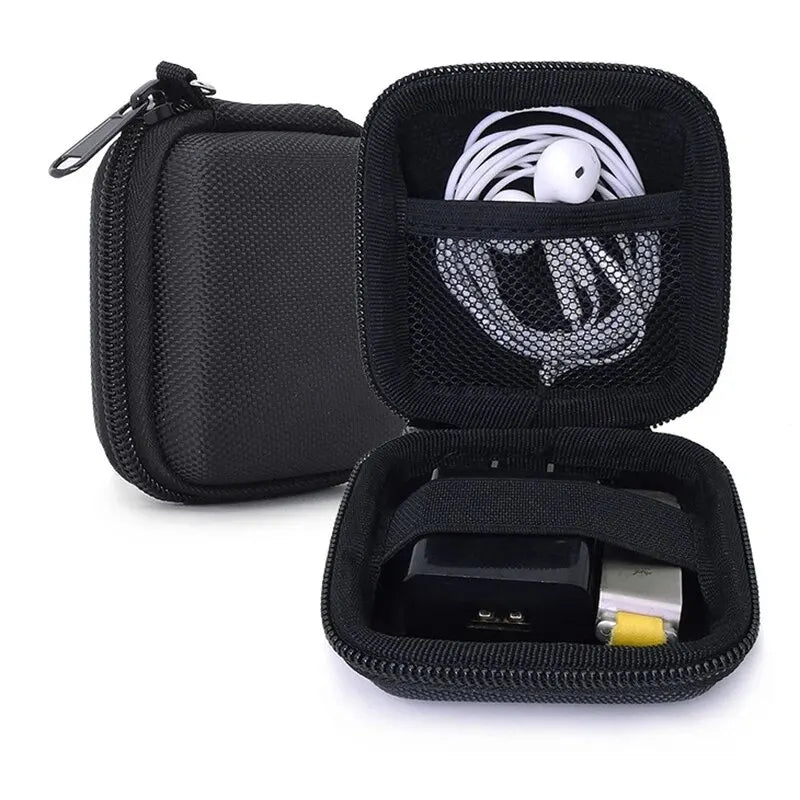 Portable Earphone Storage Bag Data Cable Organizer Bag Multifunctional Digital Gadgets Case For Charger U Disk Protective Cover - The New Up