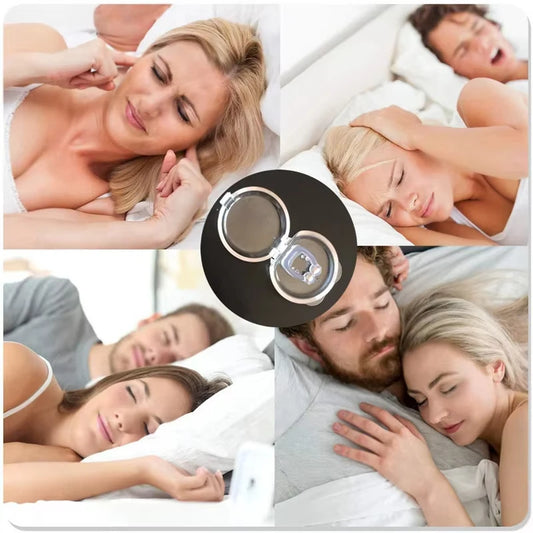 Hot Anti Snoring Corrector Snore Prevention Gadget Men Women Anti-Snore Device Snore Elimination Nose Clip Quiet Sleep Night - The New Up