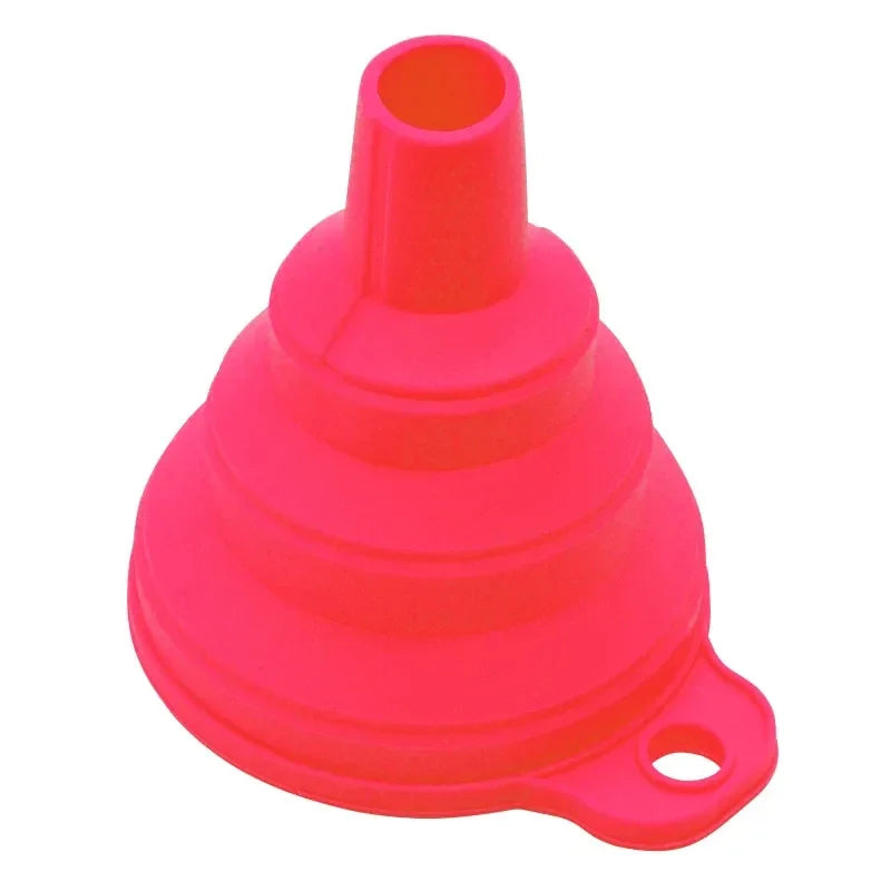 Kitchens Accessories Beer Oil Funnel Foldable Portable Funnel Suitable for Fuel Funnel Kitchen Aid Accessories Tools Gadgets Bar - The New Up