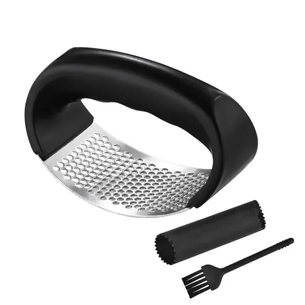 Upgraded Stainless Steel Garlic Press Squeezer Manual Garlic Ginger Rocker Crusher Garlic Cutting Mince Tools Kitchen Gadgets - The New Up