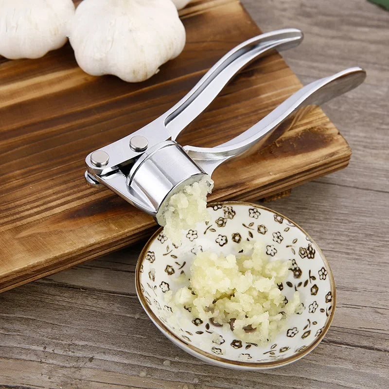 Kitchen Stainless Steel Garlic Smasher Squeezer Manual Press Grinding Tool Kitchen Accessories Kitchen Gadgets and Accessories - The New Up