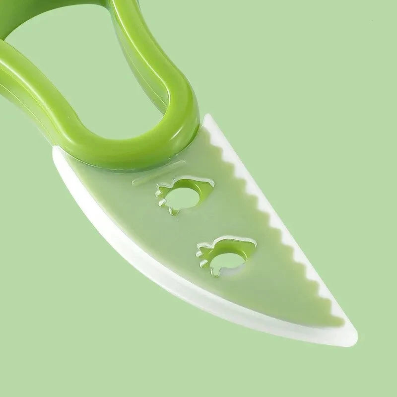 Multifunctional Avocado Cutter Corer Butter Fruit Slicer Peeler Pulp Separator Plastic Knife Kitchen Tools Gadgets Accessories - The New Up