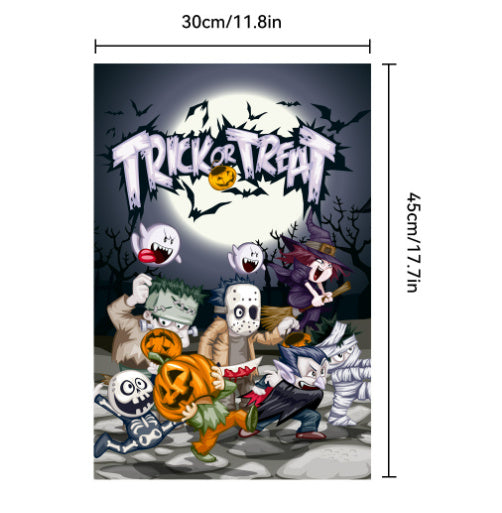 Halloween Garden Banner - The New Up